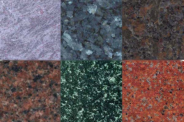 Memorial Granite Colors